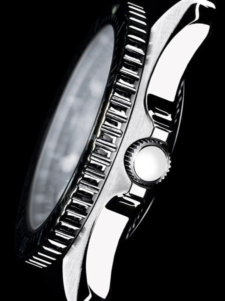 Chris Benz 200 meter Quartz Dive watch with Sapphire Crystal #CB0-S-KB-SW