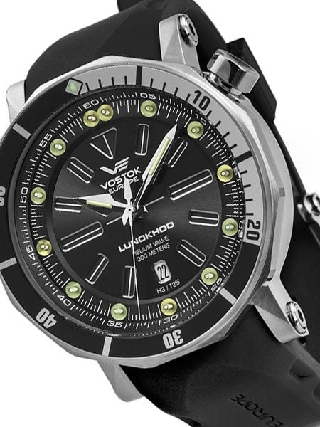 Vostok-Europe N1 Lunokhod-2 Automatic 300 Meter Dive Watch with Tritium Tubes #6205210
