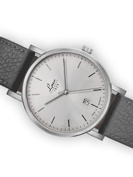 Laco Classic Silber 40 Automatic Dress Watch with a Silver Dial, 40mm Case #862080