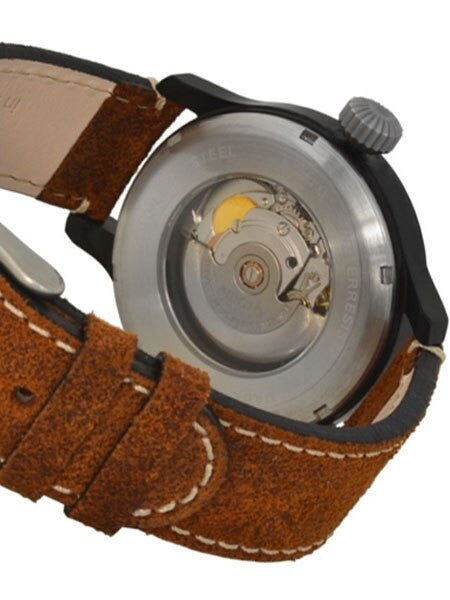Aristo 42mm Aviator Swiss Automatic Watch with Sapphire Crystal #0H09