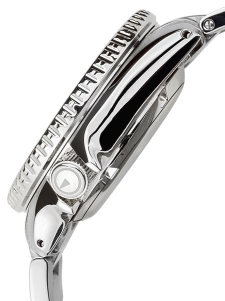 Islander Automatic Dive Watch with Solid-Link Bracelet, AR Sapphire Crystal, Dual-Time Luminous Ceramic Bezel Insert #ISL-01