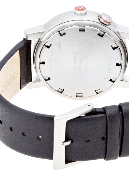 Mondaine Railways EVO Quartz Dress Watch with a Handy Alarm Feature  #A468-30352-11SBB