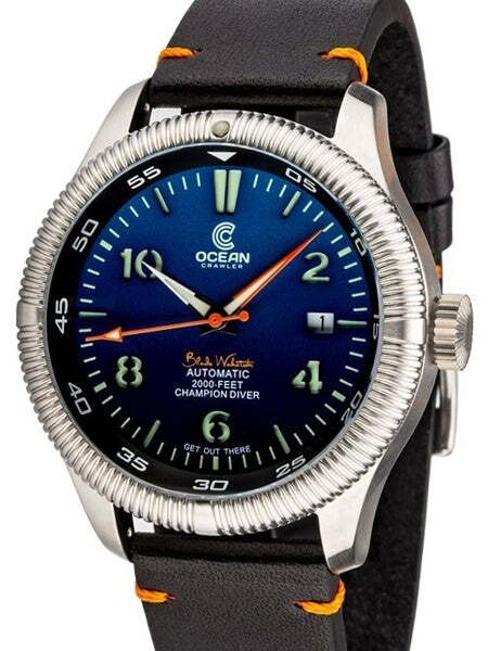 Ocean Crawler Champion Diver Swiss Automatic Watch with AR Sapphire Crystal #CD-223