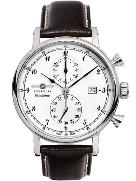 Graf Zeppelin Nordstern Series Two-Eye Swiss Quartz Chronograph #7578-1