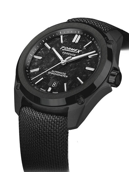 Formex Essence Leggera Swiss Automatic Chronometer with Forged Carbon Dial #0330-4-6399-811