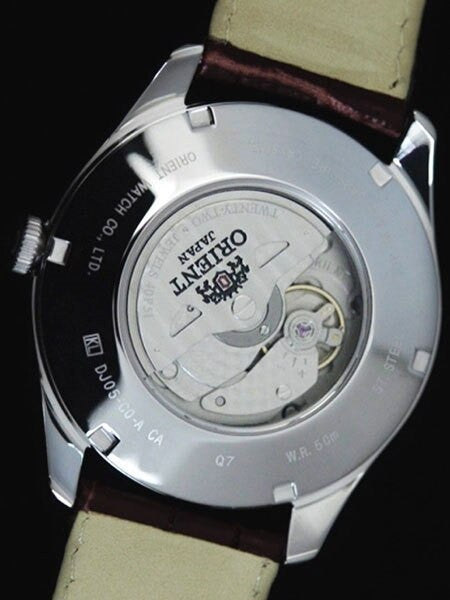 Orient Automatic GMT (dual time)  with Sapphire Crystal and Power Reserve #DJ05003W