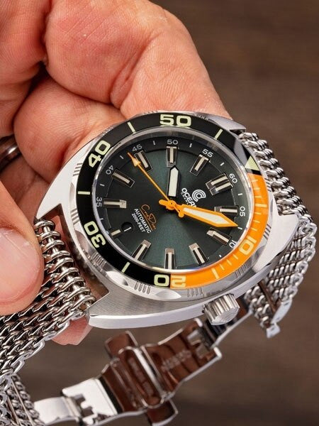 Ocean Crawler Core Diver Swiss Automatic Watch with AR Sapphire Crystal #CD-523