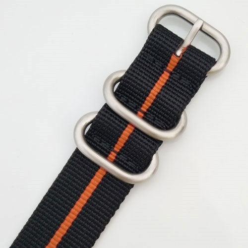 3-Ring Nylon Tactical Field Strap with Matte Finish Steel Buckle #TFS-23-SS