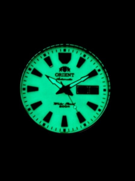 Scratch and Dent - Orient Luminous Dial Mako XL Automatic Dive Watch on a Bracelet #CEM75005R 5