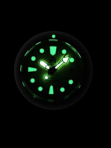 Tauchmeister Automatic, 1000m Dive Watch with Helium Release Valve and Sapphire Crystal #T0079