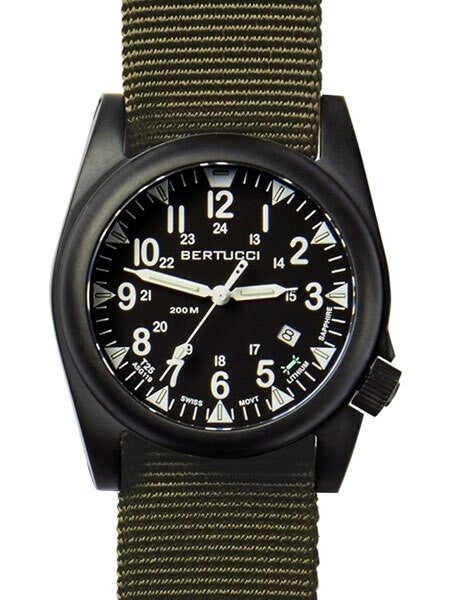 Bertucci A-5S Ballista Field Watch with Swiss Micro Tube Illumination #13551