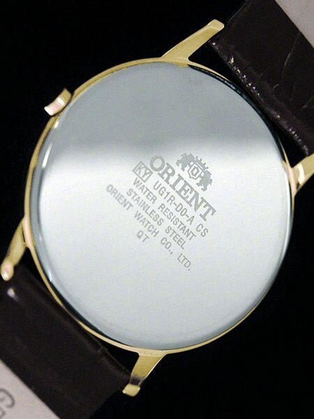 Orient Capital 2 Quartz Analog Dress Watch with Day and Date #UG1R007W