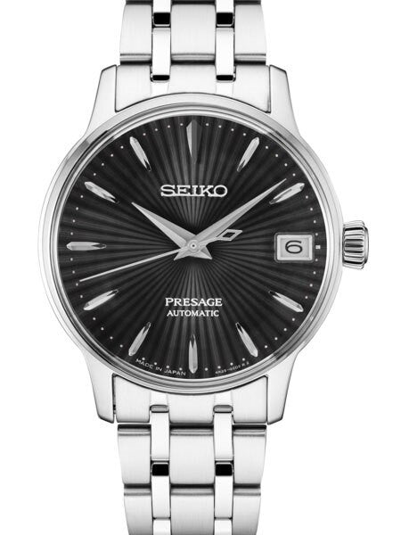 Ladies Seiko Presage "Cocktail Time" Automatic Dress Watch with 33.8mm Case #SRP837