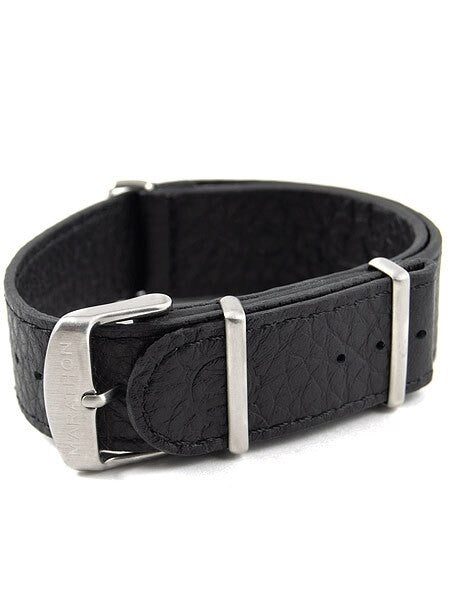 Marathon 20mm Leather One-Piece Strap #WW005009