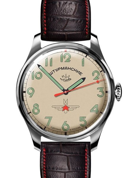 Sturmanskie Gagarin Commemorative, Manual Winding Mechanical Watch with 40mm Titanium Case #3717128