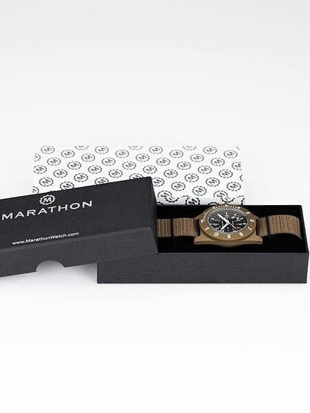 Marathon Swiss Made Quartz Military Navigator Watch with Tritium Illumination #WW194013DT