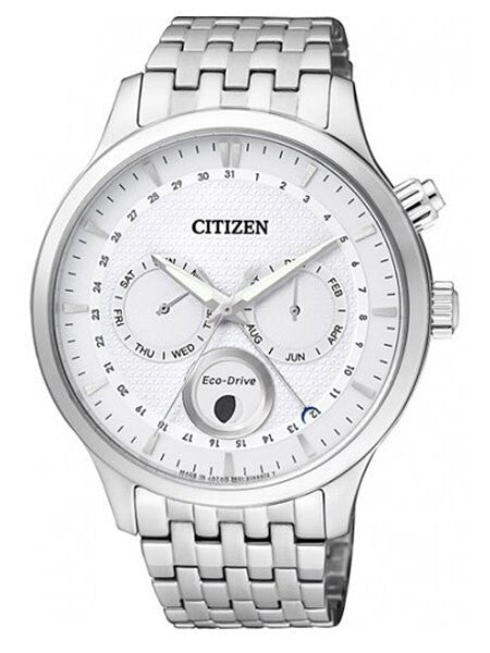 Citizen Eco-Drive Calendar Watch with Pointer Date, Sapphire Crystal #AP1050-56A