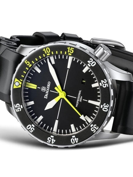 Damasko Swiss ETA Automatic 300 Meter Dive Watch with 43mm Submarine Steel Case #DSub1
