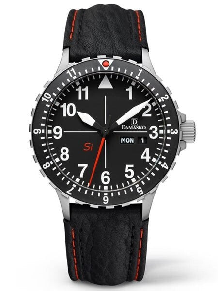 Damasko Si German Automatic Watch with a Rotating 12-Hour Bezel and Stainless Steel Case #DK10