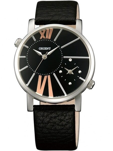 Orient Valentina Dual-Time Watch with Two Quartz Movements #UB8Y002B