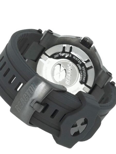 Reactor Trident 200 Meter Dive Watch with Never Dark Illumination, Black SS Case #59811