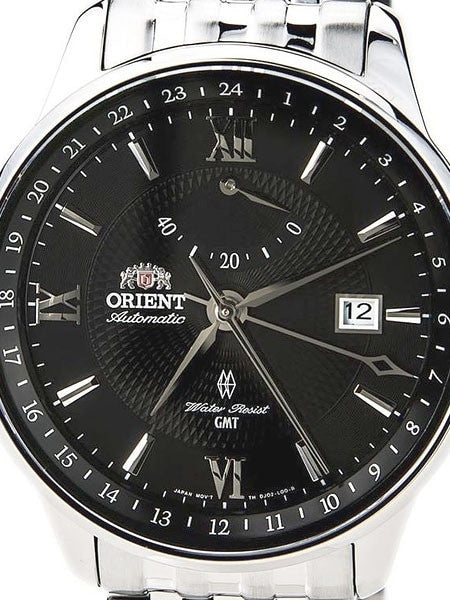 Orient Constellation Automatic GMT Watch with Power Reserve Meter and Sapphire Crystal #DJ02002B