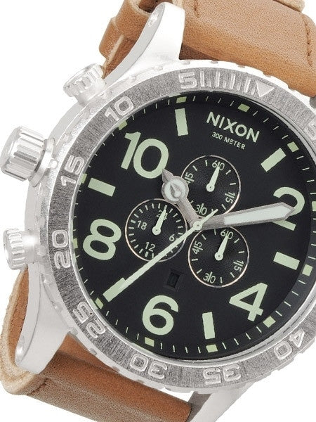 Nixon 51-30 Chrono Watch with Timer Functions and Left Side Pushers and Crown #A124-1037