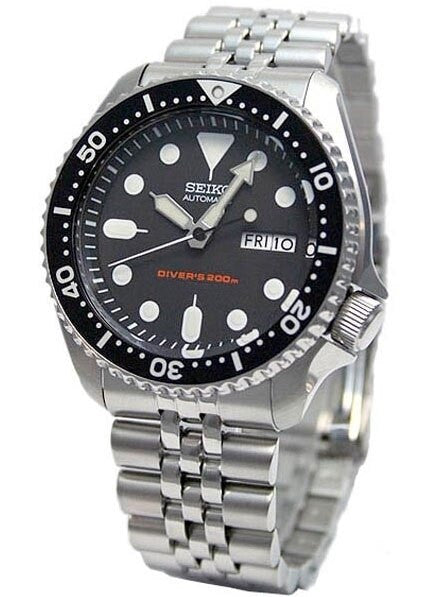 Scratch and Dent - Seiko Automatic Dive Watch with Stainless Steel Bracelet #SKX007K2 33