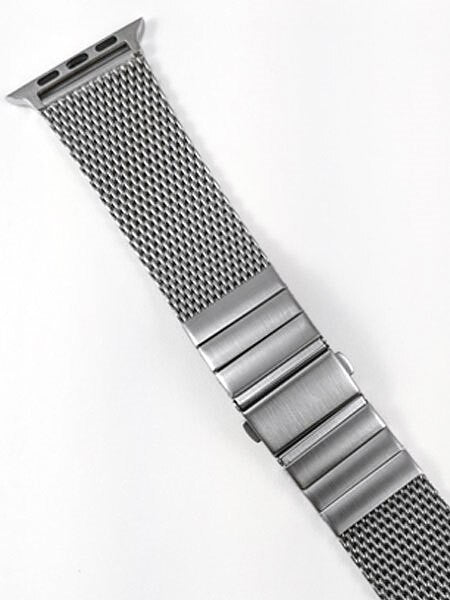 Vollmer Brushed Finish Mesh Bracelet for 42mm Apple Watch #999462AP42 (22mm)