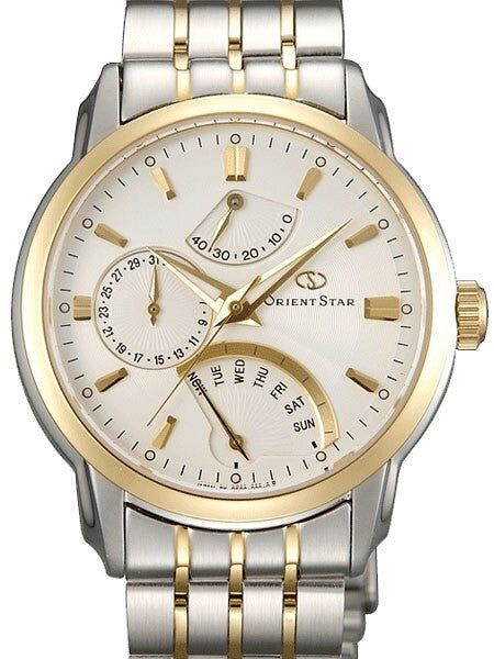 Orient Star Retrograde Day Watch with Date, Power Reserve, Sapphire Crystal #DE00001W