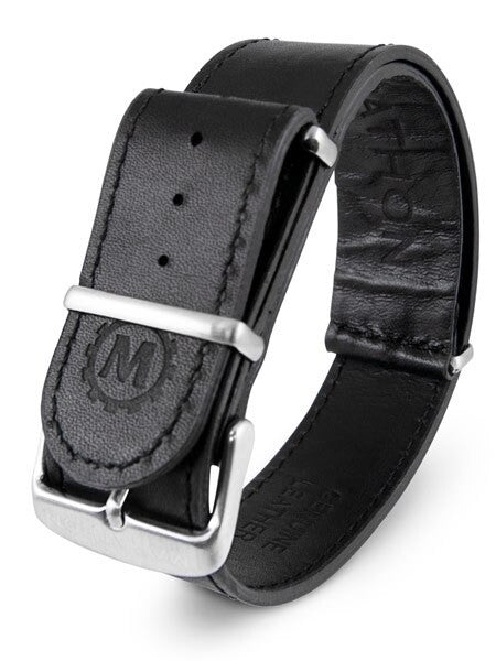 Marathon 22mm Leather One-Piece Strap #WW005010