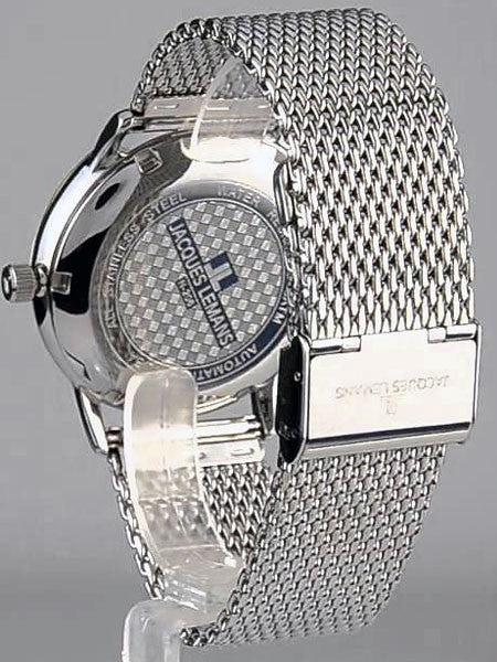 Jacques Lemans Nostalgie 42MM Automatic Dress Watch with Mesh Bracelet #N-206C