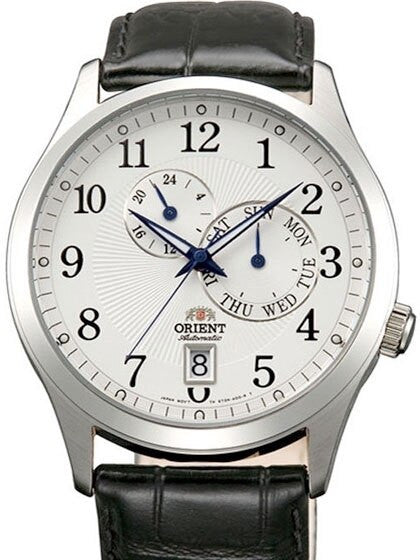 Scratch and Dent - Orient Cosmos Automatic Watch with 24-hr Sub-dial and Day-Date #ET0K003W-SND3