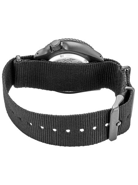 Seiko 5 Sports 24-Jewel Automatic Watch with Black Dial and Black PVD Case #SRPD81