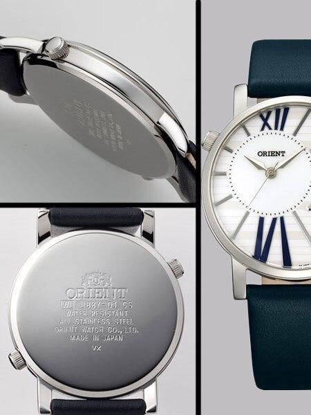 Orient Valentina Dual-Time Watch with Two Quartz Movements #UB8Y003W