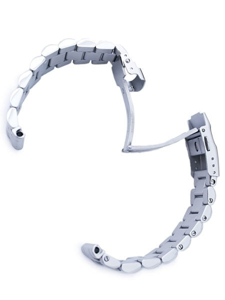 Strapcode 20mm Endmill Stainless Steel Watch Bracelet, Straight End #SS201803B030S