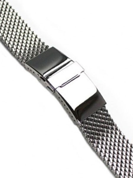 Staib Polished Mesh Bracelet #STEEL-2784-20703APB-P (Straight End