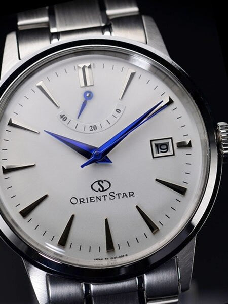 Orient Star Classic Automatic Dress Watch with Power Reserve, Domed Crystal #EL05003W