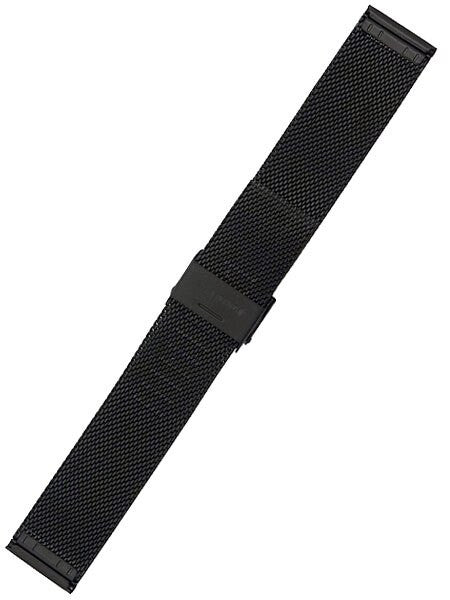 STAIB Polished Finish Milanaise Mesh Bracelet #ST-BK-2905-20805SBL (Straight End, 18mm)