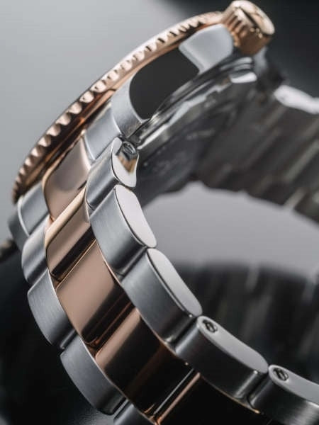 Davosa Two-Tone Ternos Swiss Automatic 200 Meter Dive Watch #16155565