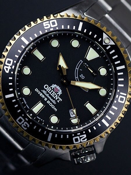 Scratch and Dent - Orient Neptune Dive Watch with Power Reserve and AR Sapphire Crystal #SND984