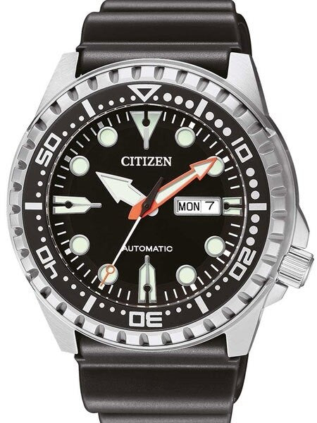 Citizen Automatic Marine Sport Watch with Rubber Dive Strap #NH8380-15E