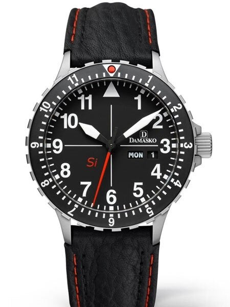 Damasko Si German Automatic Watch with a Rotating 12-Hour Bezel and Stainless Steel Case #DK10