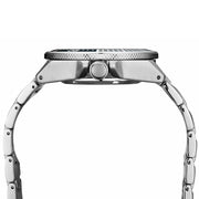 Seiko Samurai Prospex Automatic Dive Watch with Black Dial and Stainless Steel Bracelet #SRPF03