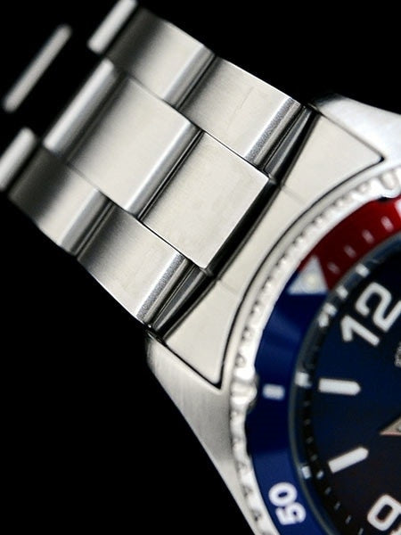 Orient Pepsi-Style Automatic Dive Watch with SS Bracelet #AA02009D