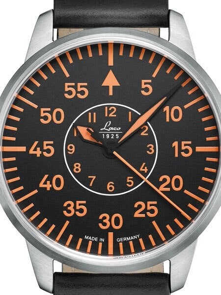 Laco Palermo Type B Dial Automatic Pilot Watch with Sapphire Crystal #861966