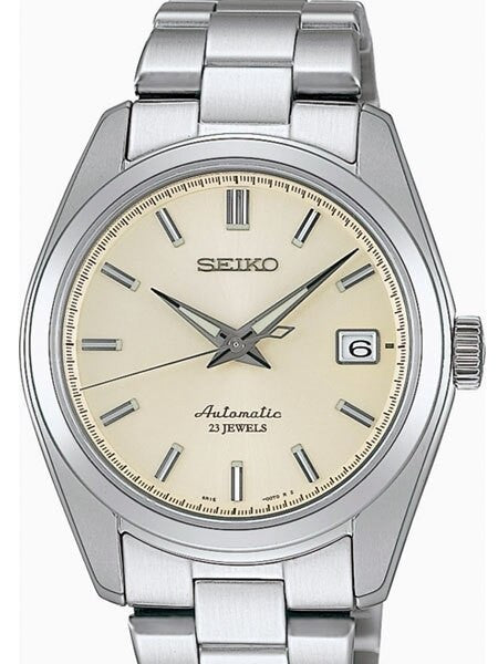 Seiko Cream Dial Automatic Dress Watch with 38mm Case, and Sapphire Crystal  #SARB035