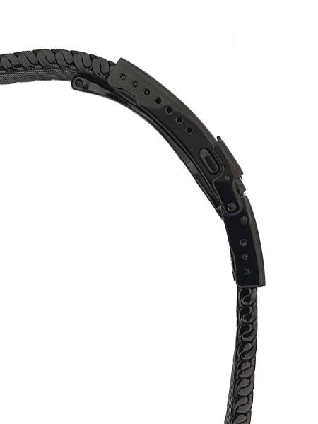 STAIB Polished Black IP Mesh Bracelet #Steel-2784-20753APM (Straight End, 20mm)