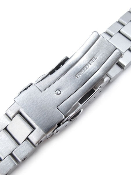 Strapcode 20mm Endmill Stainless Steel Watch Bracelet, Straight End #SS201803B030S