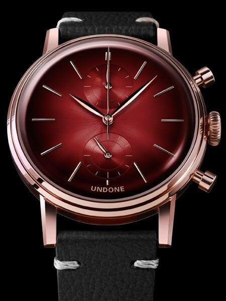 Undone Mystique Mars, MechaQuartz Chronograph with 60-Minute Stopwatch #Mystique-Mars-RG